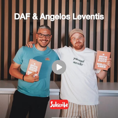 DAF x Angelos Leventis | ΑΓΓΕΛΟΣ ΛΕΒΕΝΤΗΣ: Το Σώμα Θυμάται – Συζήτηση για Τραύμα & Ψυχοθεραπεία.